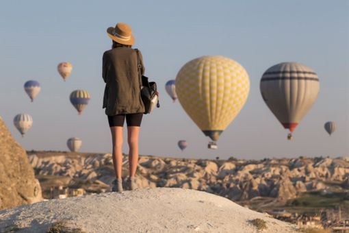 hot air balloons